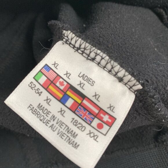 Spyder Full Zip Core Sweater Size Extra Large Womens Solid Black Knit Winter XL - Picture 6 of 10